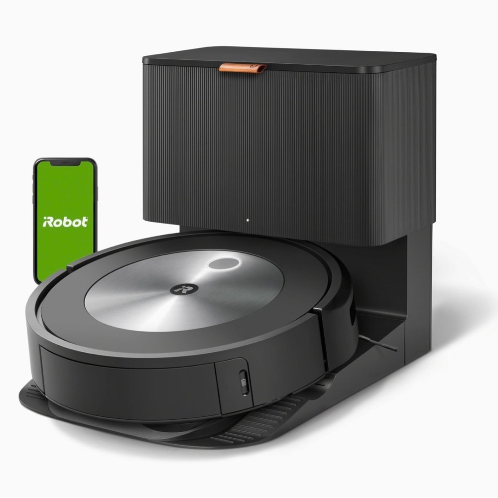 iRobot Roomba j7+ (7550) Self-Emptying Robot Vacuum with Base